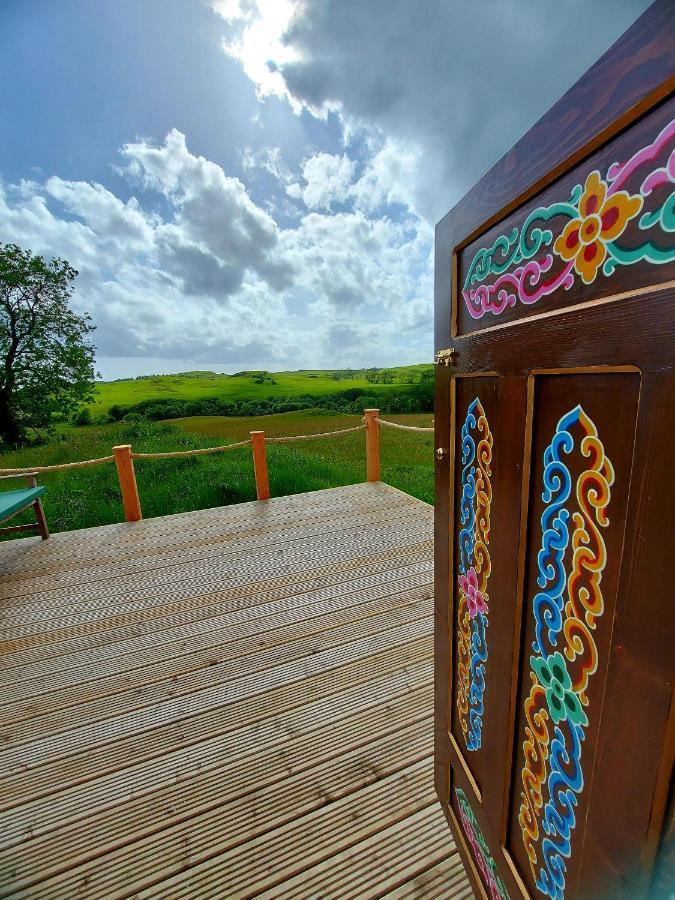 فندق The Kites Rest At Castle Creavie Farm كيركودبرايت المظهر الخارجي الصورة
